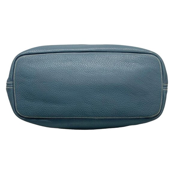 Auth PRADA - BR4829 Blue Gray Leather Shoulder Bag - Picture 5 of 16